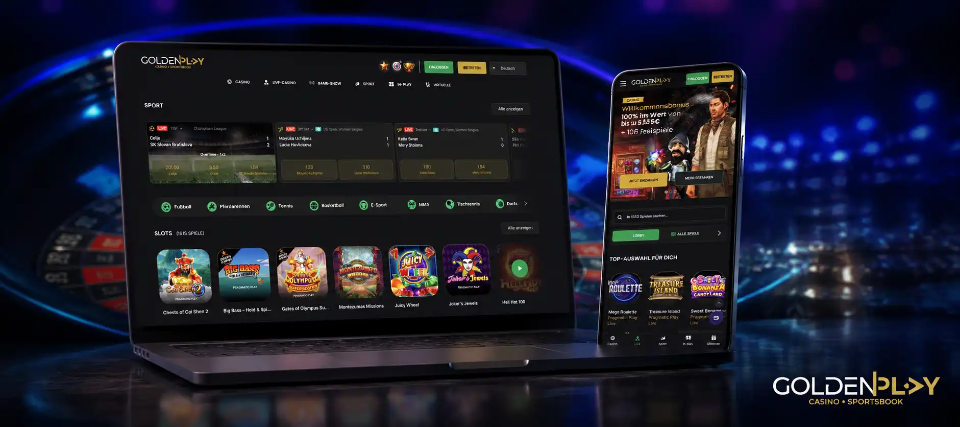 Golden Play Registrierung und Login